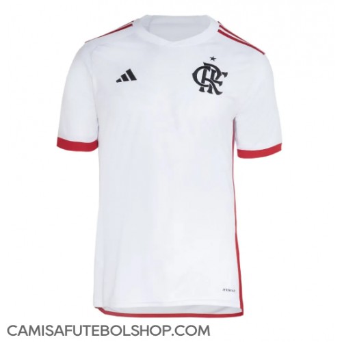 Camisa de time de futebol Flamengo Replicas 2º Equipamento 2023-24 Manga Curta